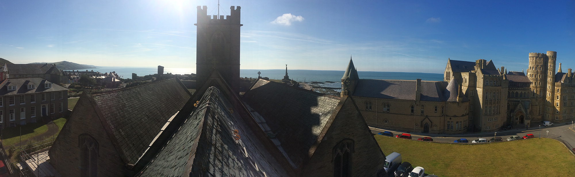 Aberystwyth church roof restoration